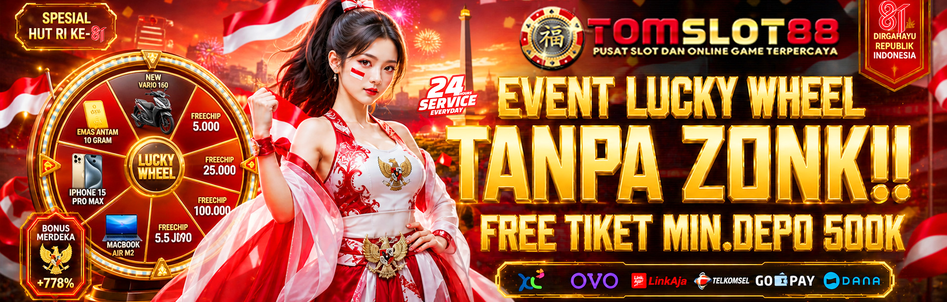 BONUS EVENT LUCKY WHEEL